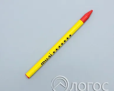 фото Мел-карандаш mu-si, красный