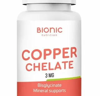 фото Bionic Nutrition Copper Bisglycinate, 60 капс.
