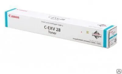 Фото №0 Тонер Canon C-EXV 28 (голубой), 38 000 стр
