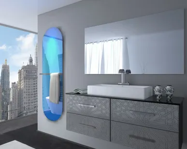 фото Радиаторы дизайнерские «Ринг» цветные