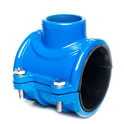 Фото №0 Седёлка муфтовая для пластиковых труб UR-03