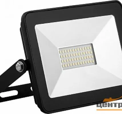 Фото №0 Прожектор светодиодный 30Вт 4000K 230V IP65 2700Лм 118х93х29мм черный Китай SAFFIT, SFL90-30