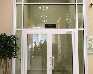 фото Перегородка Противопожарная Алюминиевая ПСК EIW 30 (ППО)