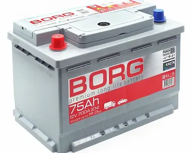фото Аккумулятор BORG Premium 75 Ач п.п.