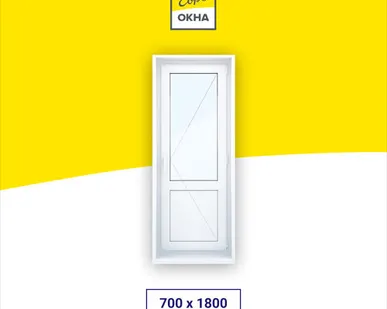 фото Пластиковая дверь Kaleva Design 700x1800