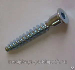 фото Винт-конфирмат с внутренним шестигранником