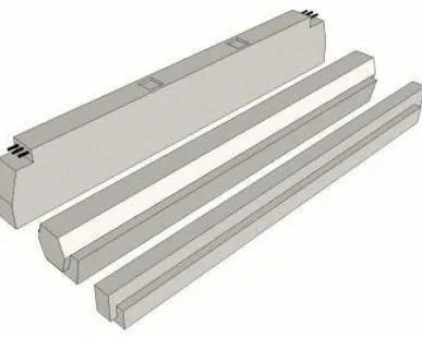 фото Ригель по серии 3.407.9-158 вып.1 РЦ 3,5-6 3500*500*200