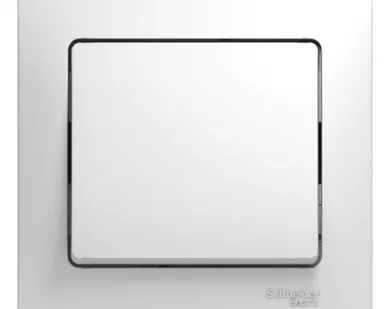 фото Выключатель 1-кл. СП Glossa 10А IP20 (сх. 1) 10AX в сборе бел. SE GSL000112