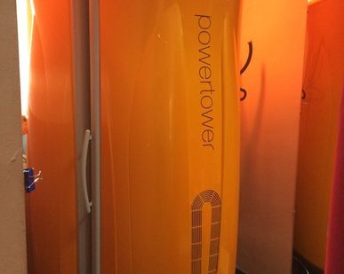 фото Турбо солярий Powertower 7200 вертикальный б/у