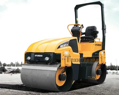 фото Дорожный каток Hyundai HR30T-9