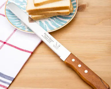 фото Нож кондитерский 30 см с крупными зубцами