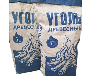 фото Уголь березовый, крупный 3 кг