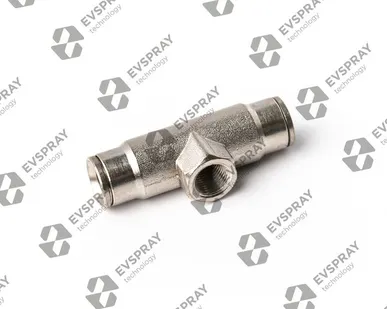 фото Фитинг Т-образный Slip Lock сталь 303. (9,52 мм под резьбу 1/8")