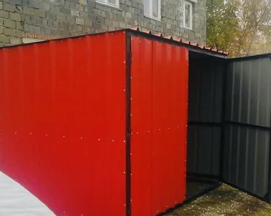 фото Хозблок, ограждение для инструментов