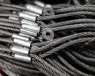 фото Стропы канатные, метод опрессовки