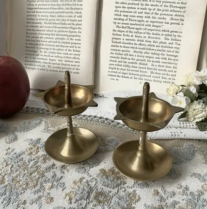 Фото №0 Подставка для благовоний 10 см латунь