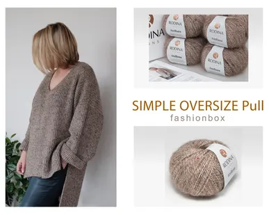 фото SIMPLE OVERSIZE Pullover Fashionbox