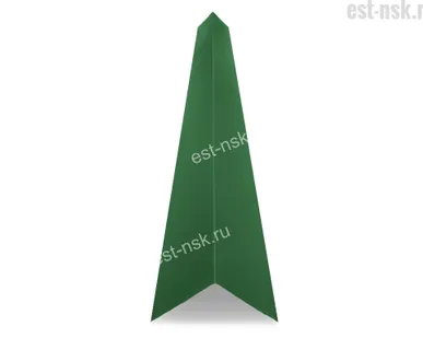 фото Планка конька плоского 150х150х2000 RAL 6029