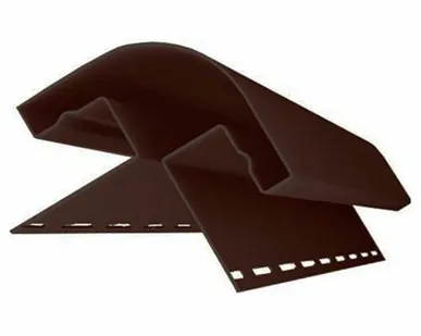 фото Планка радиусная Я-фасад 3 м темный дуб