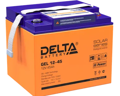 фото Аккумулятор Delta GEL 12-45