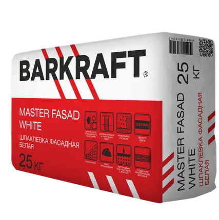 Фото №0 Шпаклевка BARKRAFT "MASTER FASAD" (25 кг)