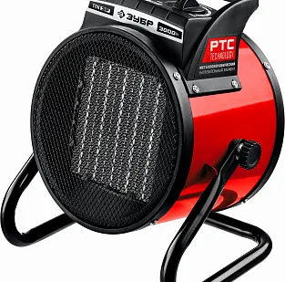 фото ЗУБР Электрическая тепловая пушка 3 кВт, ТПК-3Р