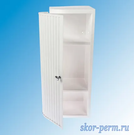 Фото №1 Шкафчик угловой левый, белый