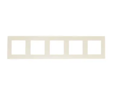 фото Рамка 5-м Simon24 сл. кость 2400650-031