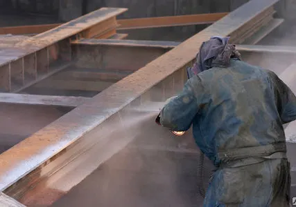 Фото №0 Пескоструйная обработка поверхностей