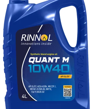 Фото №0 Масло моторное п/синт. RINNOL QUANT M 10W-40 (e4L)