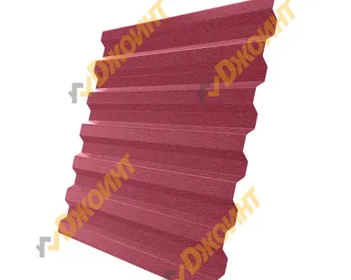 фото Профнастил С-21 0,45 MATGRANIT RAL 3005 красное вино