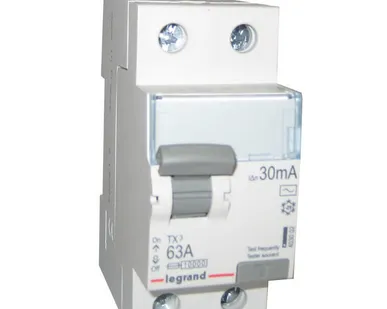 фото УЗО Legrand TX3 2P 63А 30мА