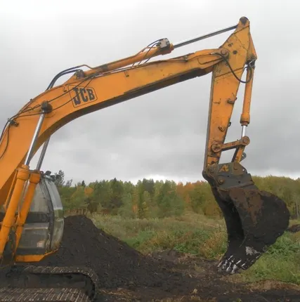 Фото №0 Аренда гусеничного экскаватора JCB-210 Гидромолот есть.