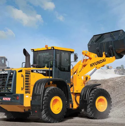 Фото №0 Фронтальный погрузчик HYUNDAI HL760-9S.