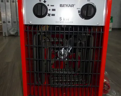 фото Обогреватель электрический с вентилятором BEKAR Е5 (380В, 5кВт)