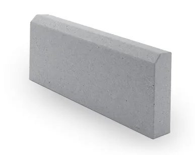 фото Бордюр садовый-тротуарный (СВЕТЛЫЙ) 1000 х 220 х 75 мм (35 кг/шт)