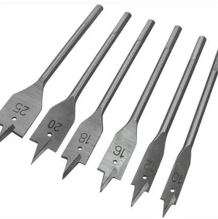 Фото №0 Набор перьевых свёрл по дереву 6 шт. (10, 12, 16, 18, 20, 25мм) арт. 36160