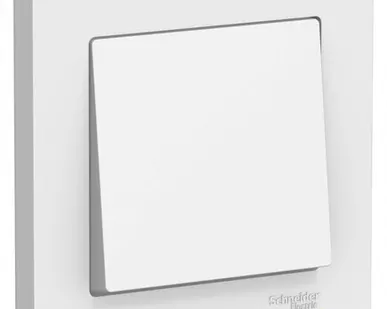 фото Выключатель 1-кл. ATLAS DESIGN 10АX В в сборе бел.SchE ATN000112