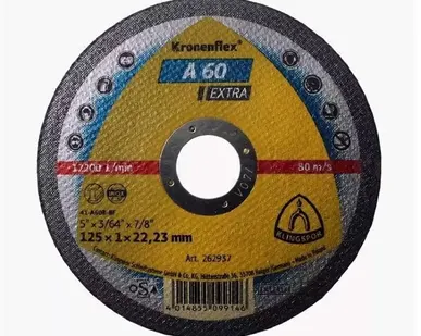 фото Круг отрезной 125х1,0х22мм Klingspor, 313800