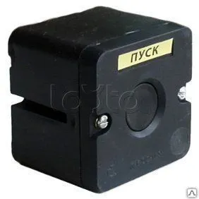 Фото №0 Кнопка ПКЕ 222-1У3 "ПУСК" черный ПКЕ 222-1У3