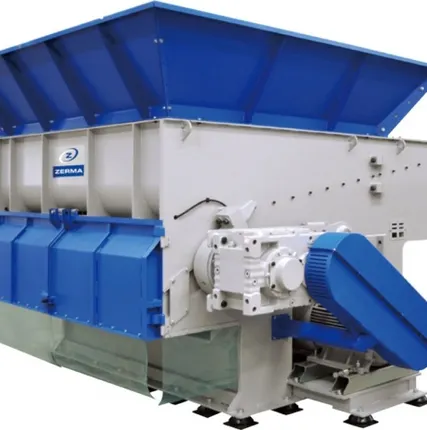 Фото №0 Горизонтальные шредеры ZERMA (Зерма) ZНS с гидравлическим толкателем для полимерных или древесных отходов или ТБО/RDF в Москве