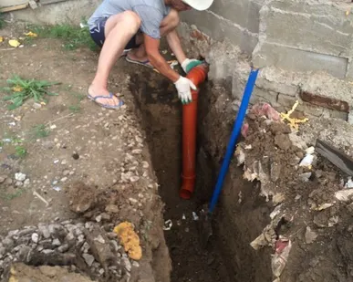 фото Проводка воды к домам