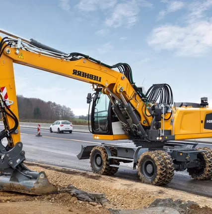 Фото №2 Аренда колесного экскаватора