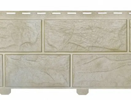 Фото №0 Формованный сайдинг Альта-Профиль Камень Вулканический цвет Рутил