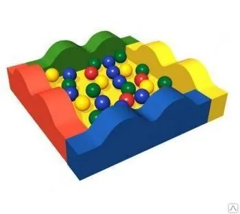 Фото №0 Сухой бассейн с шариками «Волна» ДМФ-МК-06.14.00