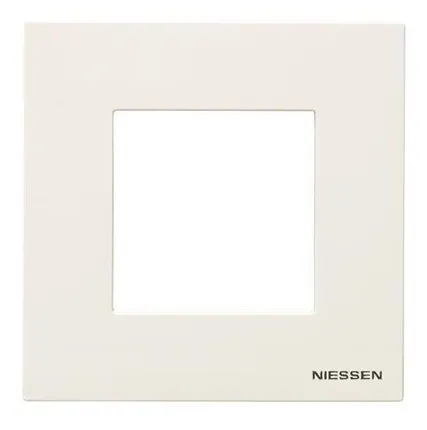 Фото №0 Рамка 1-м 2мод. Zenit бел. ABB 2CLA227100N1101