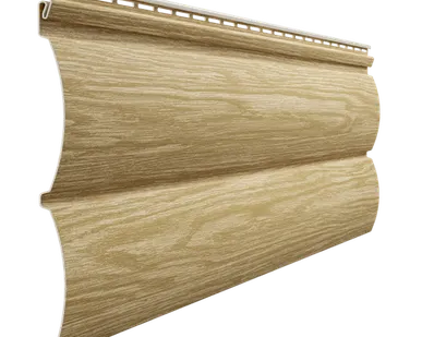 фото Сайдинг Docke Блок-Хаус D4.7T Зрелый каштан Деке LUX под дерево