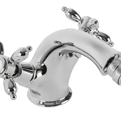 Фото №0 Смеситель для биде с донным клапаном хром, ручки хром Cezares Nostalgia NOS