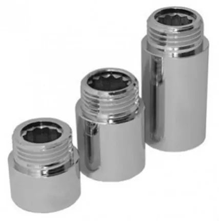 Фото №0 Удлинитель латунь хром Ду 15 ВР/НР Faro L=50мм 5774 STC