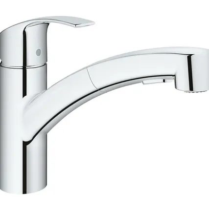 Фото №0 Смеситель для кухни Grohe Eurosmart выдвижная лейка 30305000